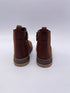 Pinocchio P1659 chelsea boots met rits donker bruin nubuck